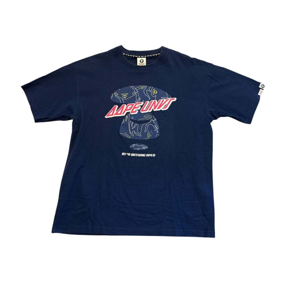 AAPE BY A BATHING APE AAPEUNVS Graphic Short Sleeve T-Shirt